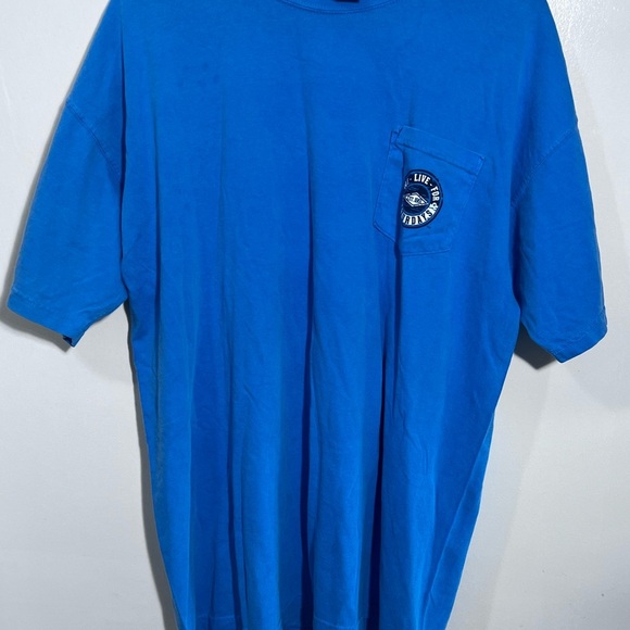 Life is Good Men's Blue T-Shirt - Picture 3 of 7